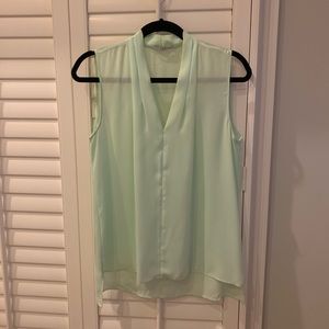 3/$23 Bundle: Tahari Silk Mint Green Tank